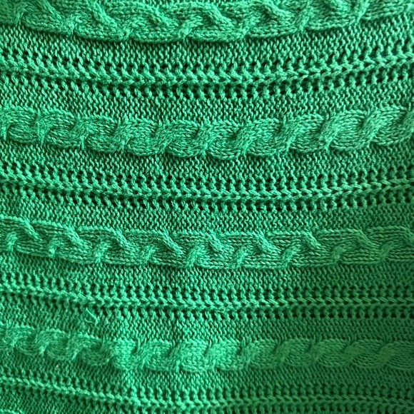 Chaps Classics Kelly Green Sweater L - Picture 2 of 6